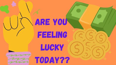 ARE YOU FEELING LUCKY?? ENTER TO WIN $5,000.00.💰 IT’S FREE TO ENTER… CLICK LINK IN DESCRIPTION 🤞🏽