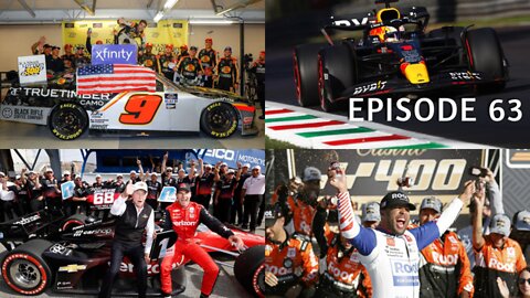 Episode 63 - IndyCar Championship, F1 in Italy, NASCAR in Kansas, and More