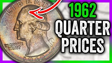 1962 QUARTER VALUE - RARE SILVER COINS WORTH MONEY!!
