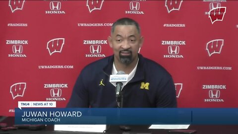 Michigan head coach Juwan Howard suspended for rest of regular season after hitting Wisconsin assistant