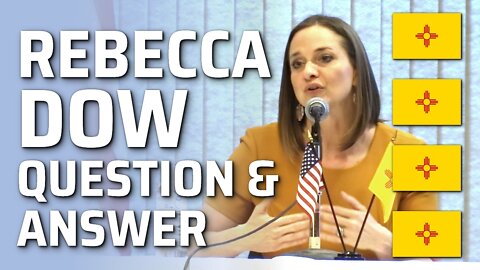 Rebecca Dow, Question And Answer