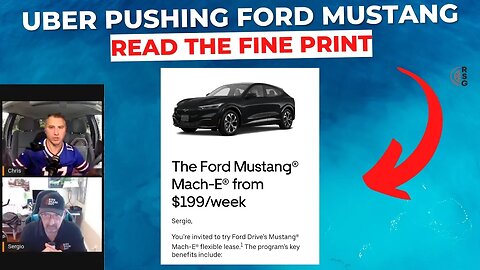 Uber Is Pushing Ford Mustang EV Rentals (Read The Fine Print)