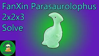 FanXin Dinosaur Parasaurolophus 2x2x3 Solve