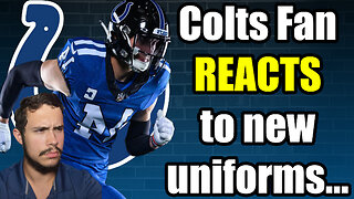 COLTS FAN REACTS to new the Colts new Alternate uniforms - missing something, or just forced ?!