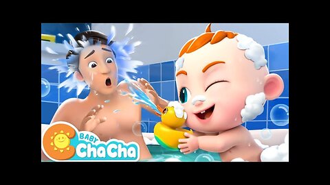 Bath Song | Let's Take a Bath | Fun Bath Time Song | Baby ChaCha Nursery Rhymes for Toddlers