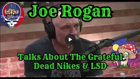 Joe Rogan Talks About Grateful Dead Nikes & LSD. #gratefuldead #jerrygarcia #jgb #nfa