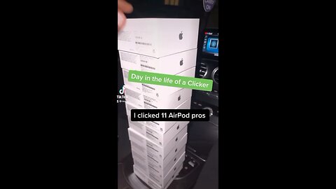 Clicking 11 Airpod pros