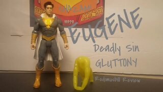 Shazam! EUGENE with GLUTTONY DEADLY SIN DC Action Figure Review