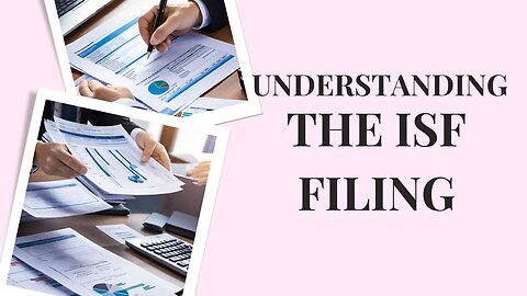 The ISF Filing Demystified: Unveiling the Specific Data Elements Required