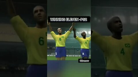 SELEÇÃO BRASILEIRA NO WINNING ELEVEN (PRO EVOLUTION SOCCER - PES):PS2