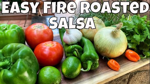 Fire Roasted Salsa Recipe | Salsa Made Easy