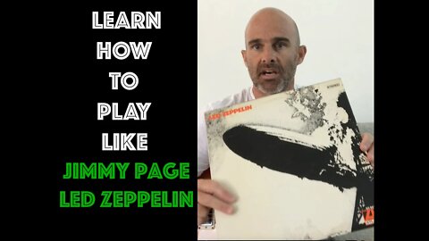Play Guitar Like Jimmy Page / Led Zeppelin! - 5 Minute Mini Lesson - Intermediate / Advanced Players