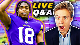 Answering Fantasy Football Questions! (Live)