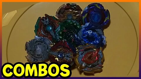 TESTANDO COMBOS LIMITADOS - Beyblade Burst Limited