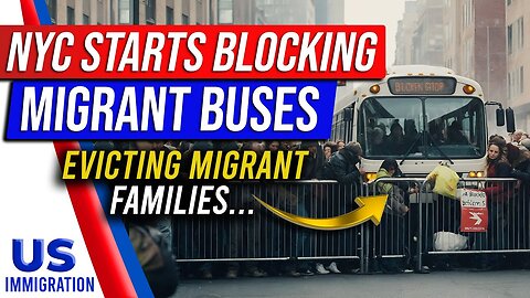 It Begins… NYC Starts Blocking Migrant Buses 🚨 Evicting Migrant Families 🔥 NYC Migrant Crisis