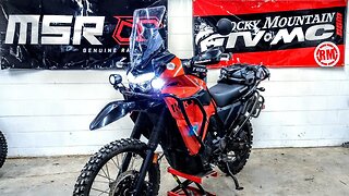 Why I Switched To Tusk Crash Bars on my 2022 KLR 650 (Upper & Lower Install / Overview)