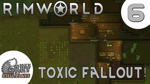 Rimworld Alpha 14 Tribal | Trying to Survive This Never-Ending Toxic Fallout | Part 6 | Gameplay