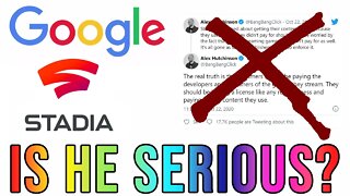 Google Distances Itself From Stadia Dev's Disastrous Take On Game Live Streamers