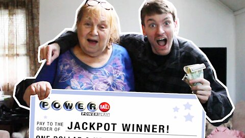 MY Grandma won the Lottery!