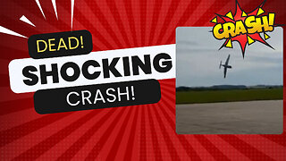 Cirrus SR22 Crash! One Dead. Caught on Camera!