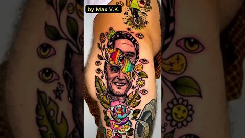 Stunning Tattoo by Max V.K. #shorts #tattoos #inked #youtubeshorts