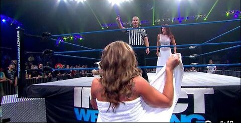 The knockout evening gown match: madison Rayne vs Angelina love