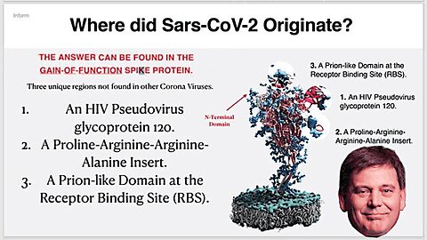 Prion-like domains in SARS-COV-2 spike protein & Andrew Bridgen is back