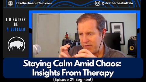 Staying Calm Amid Chaos: Insights from Therapy