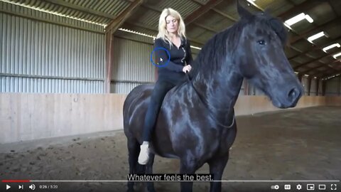 When Horses Choose Riding In Cordeo - Is This Sound Advice? Maybe Some Good Some Not So Good