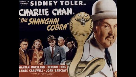 CHARLIE CHAN IN THE SHANGHAI COBRA (1945) - - colorized