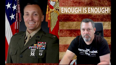 MARINE LIEUTENANT SPEAKS TRUTH TO POWER & RELIEVED OF COMMAND! HEAR WHAT HE HAS TO SAY IN FULL HERE!