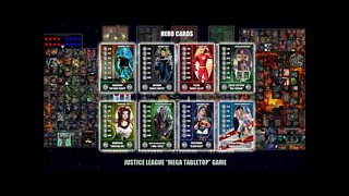 Justice League Game (Hero Cards)