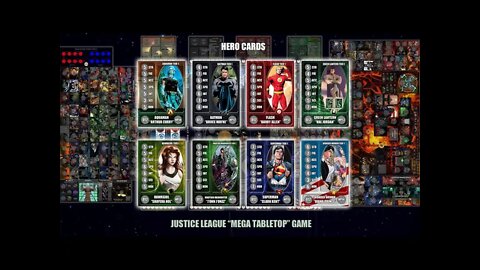 Justice League Game (Hero Cards)