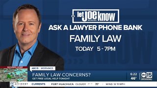 Child support, parental rights issues? Get free legal help with family law concerns