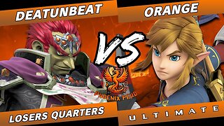 Phoenix Feud - DeatUnBeat (Ganon) vs Orange (Link) - Losers Quarters- Ultimate Singles