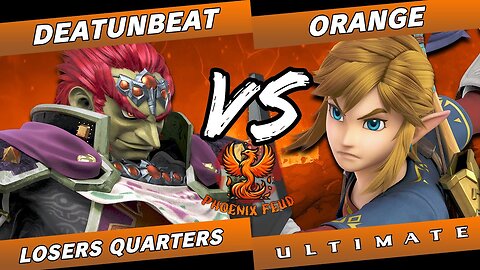 Phoenix Feud - DeatUnBeat (Ganon) vs Orange (Link) - Losers Quarters- Ultimate Singles