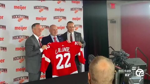 Red Wings introduce Derek Lalonde as new head coach