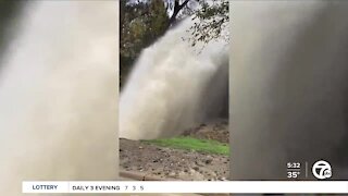 Massive water main break continues to impact several Oakland County cities