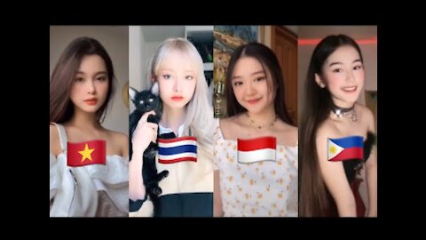 Southeast Asian Tiktok | Beautiful girls - Vietnam ~ Thailand ~ Indonesia ~ Philippines