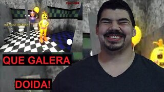 REACT Como NÃO jogar FNAF 2 Doom #2 - MELHOR DO MUNDO