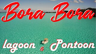 CLEAREST WATER IN THE WORLD! Bora Bora | Lagoon Tour | Boat Rental | French Polynesia Vlog #5