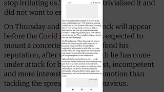 COVID warnings were ignored