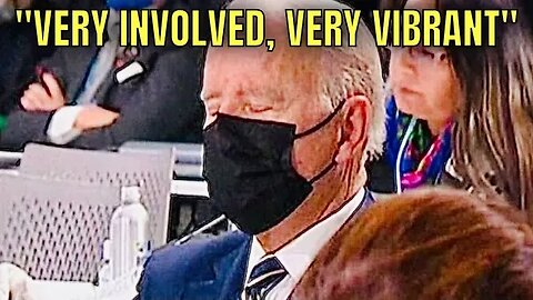 Joe Biden is “VERY VIBRANT" - Janet Yellen looking very uncomfortable saying this!