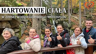 Hartowanie Ciała w Zimnej Wodzie Górskiego Wodospadu #morsowanie. Haretski. Medycyna Regeneracyjna.