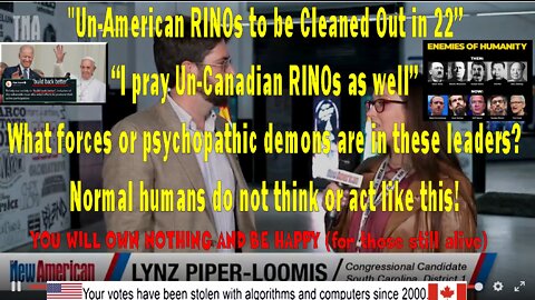 "Un-American" RINOs to be Cleaned Out in 22, Says Lynz Piper-Loomis