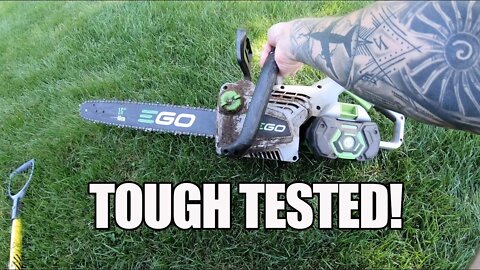 New 18" EGO Chainsaw Tested with a Commercial Arborist