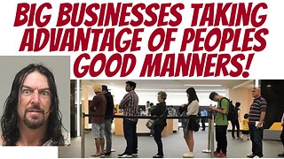 Banks and others rely on our good manners and compliance to exist!