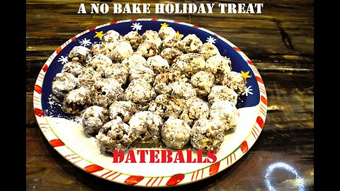 Date Balls a great holiday treat