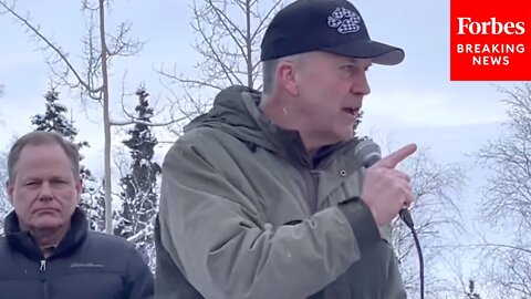 'We Are Actually Winning!': Dan Sullivan Speaks At Trucker Anti-Vaccine Mandate Rally In Alaska
