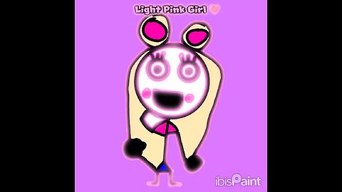 Light Pink Girl(Speedpaint plus first video on rumble)